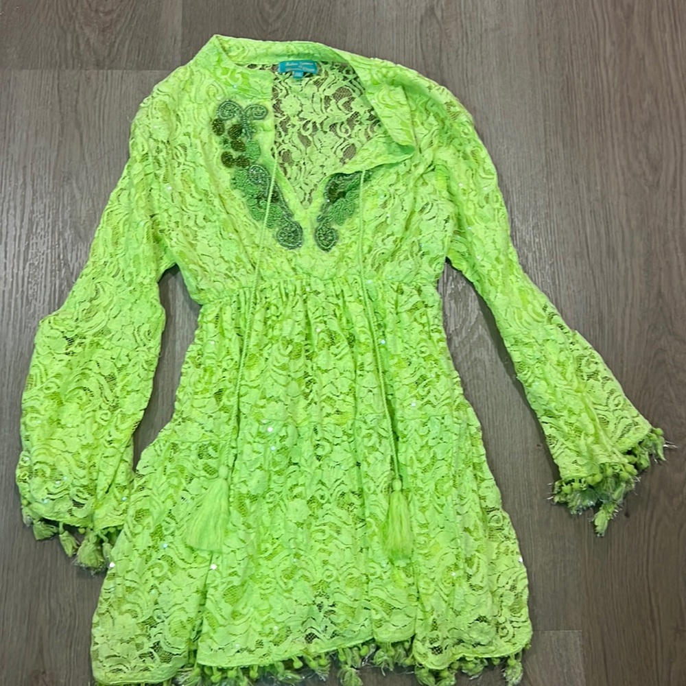 Lace beach dress size s